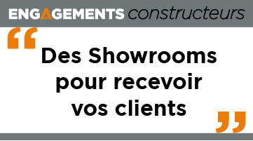CASEO - Engagements Constructeurs - Showrooms pour recevoir vos clients